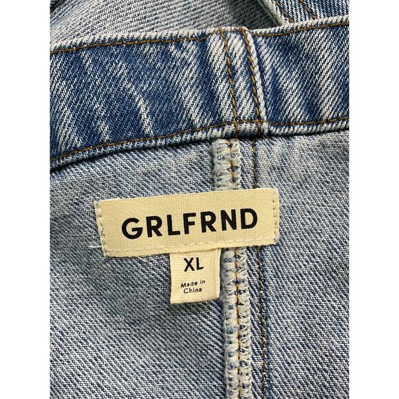 Grlfrnd Structured Riviera Tianna Halter Bustier Top Size XL - Picture 4 of 5